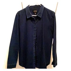 Women’s oversized denim shirt